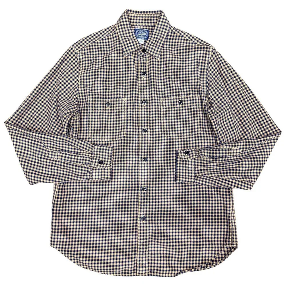 J. CREW Men's EUC New York Sportsmen's Outfitter Gingham‎ Plaid Shirt | Size M